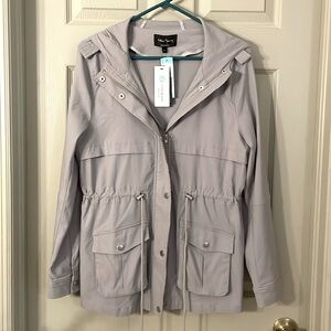 Eden Society NWT from Stitch Fix Exclusive June Cargo Jacket light grey size L